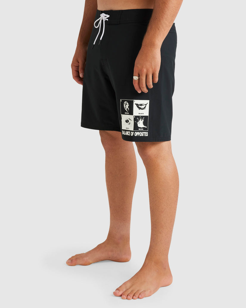 Mens Rvca No Evil 18" Boardshorts