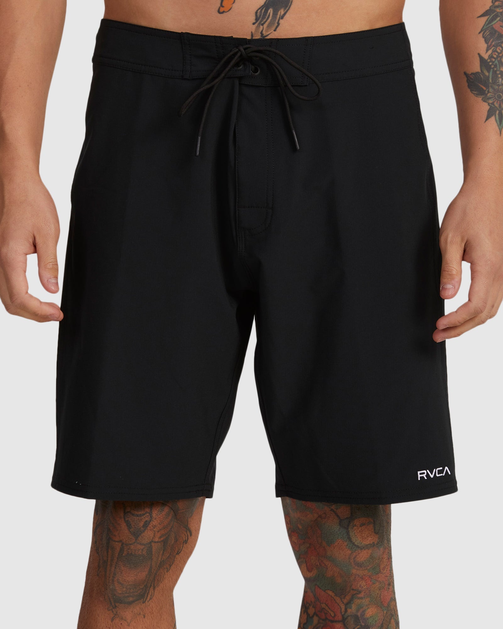 Rvca boardshorts black on sale