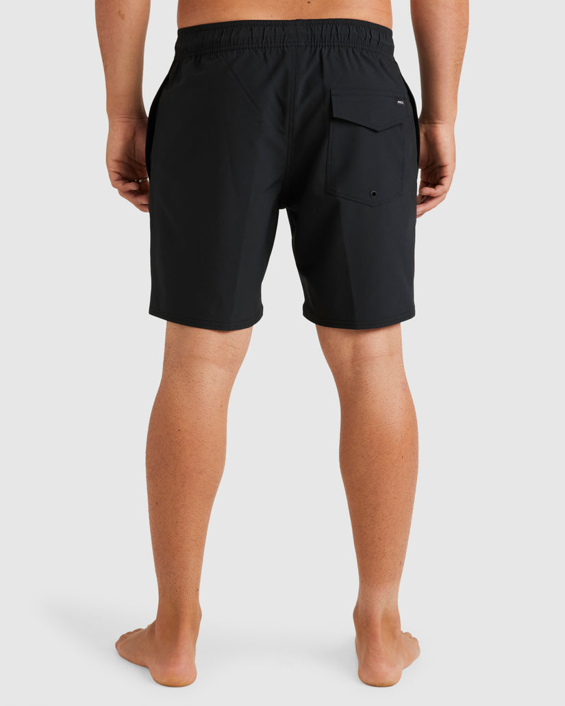 Mens Falcon 17" Elastic Swim Shorts