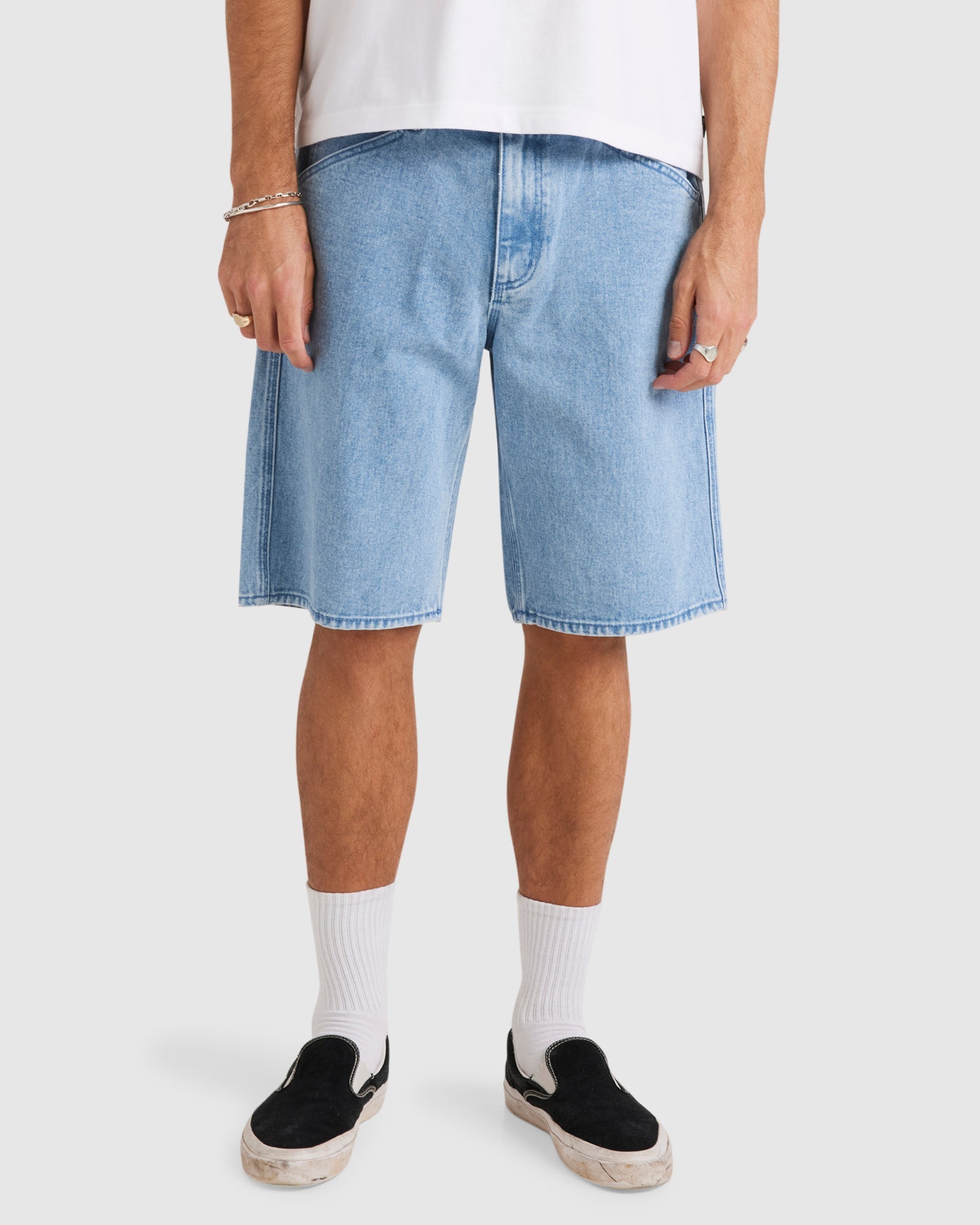 Rvca denim shorts online