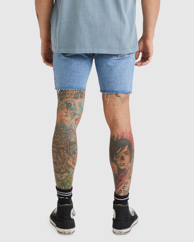 Mens Frayed Walkshorts