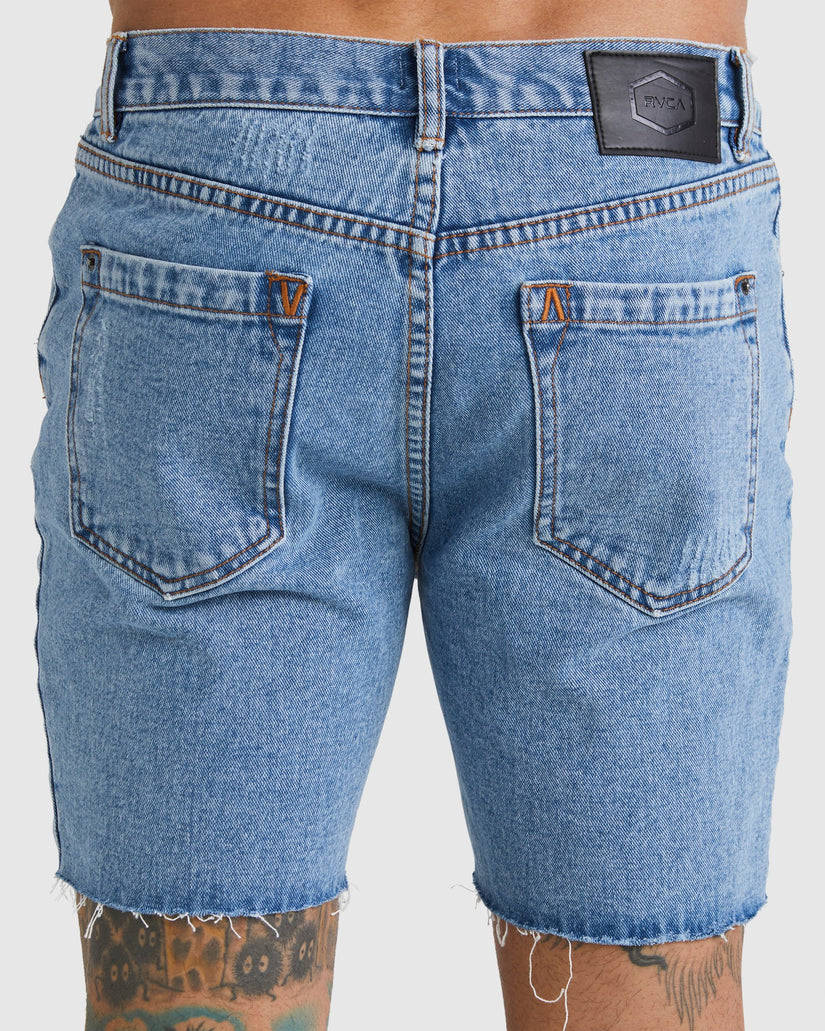 Mens Frayed Walkshorts