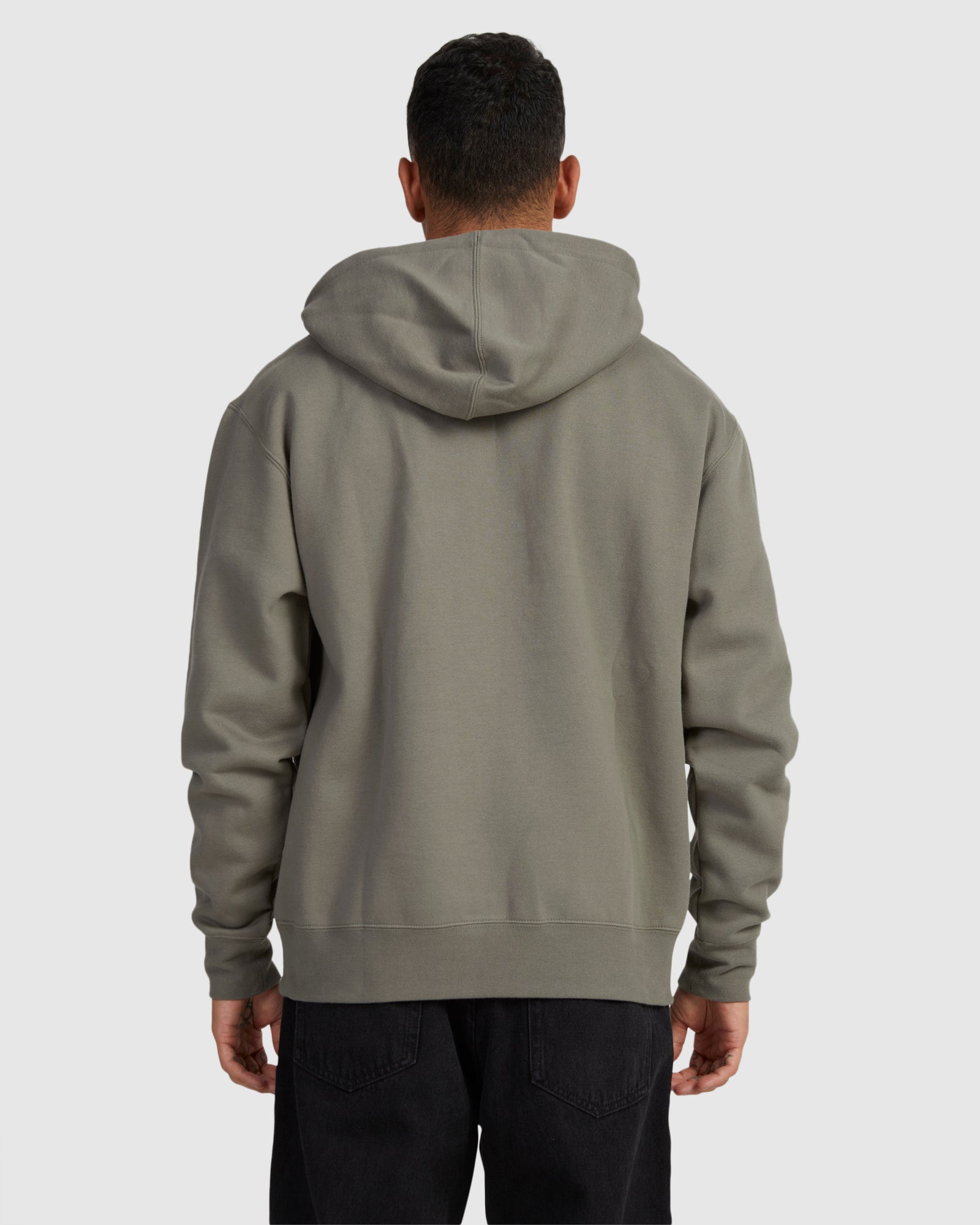 Rvca hoodie grey online