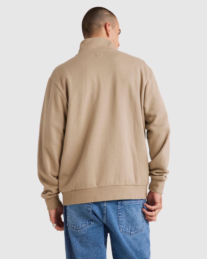 Mens United Half Zip Crew