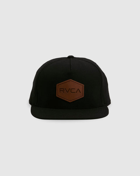 Mens Commonwealth Deluxe Cap Black RVCA AU