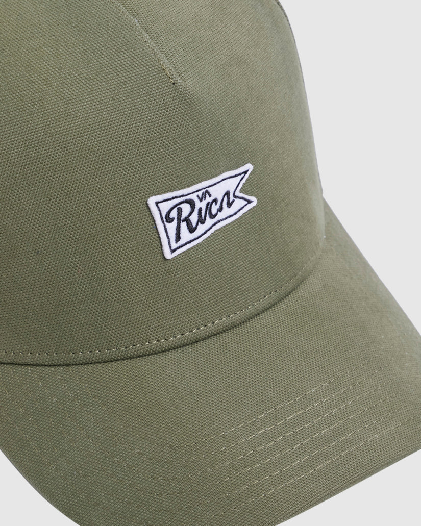 RVCA Pennants Pinched Snapback Cap