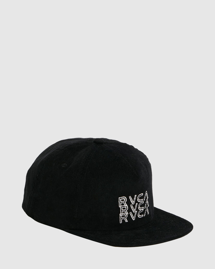 Mens Stacked Snapback Cap