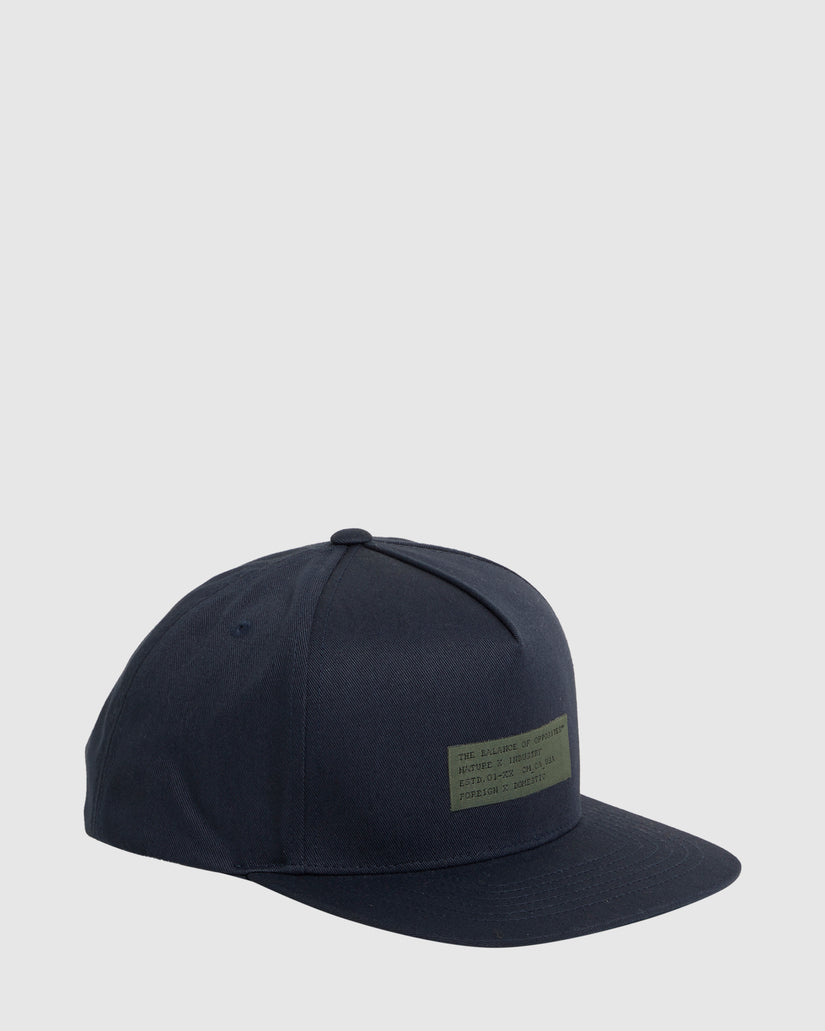 Mens Surplus Snapback Cap