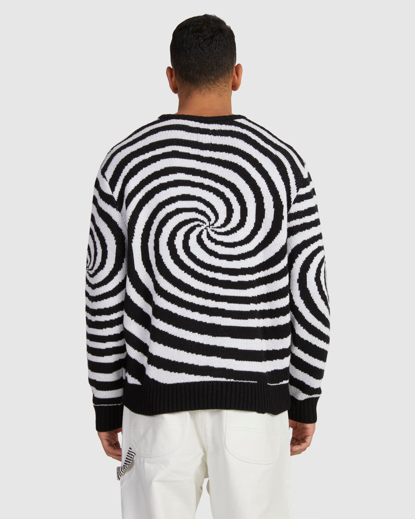 Spiral Crew Sweater