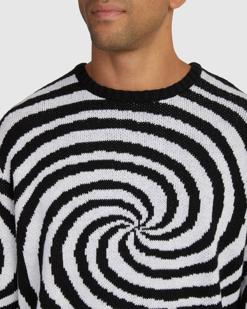 Spiral Crew Sweater