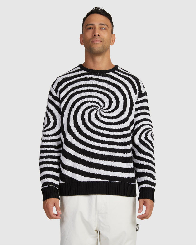 Spiral Crew Sweater