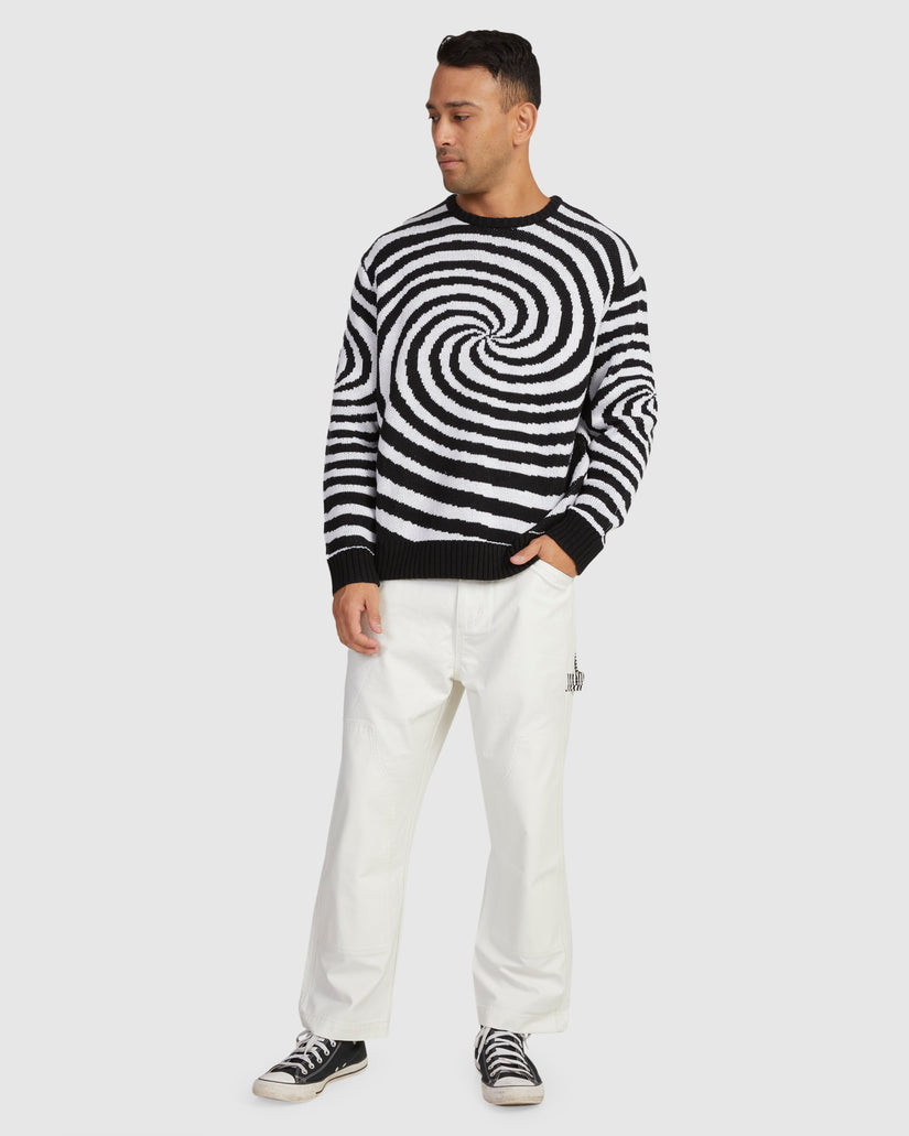 Spiral Crew Sweater