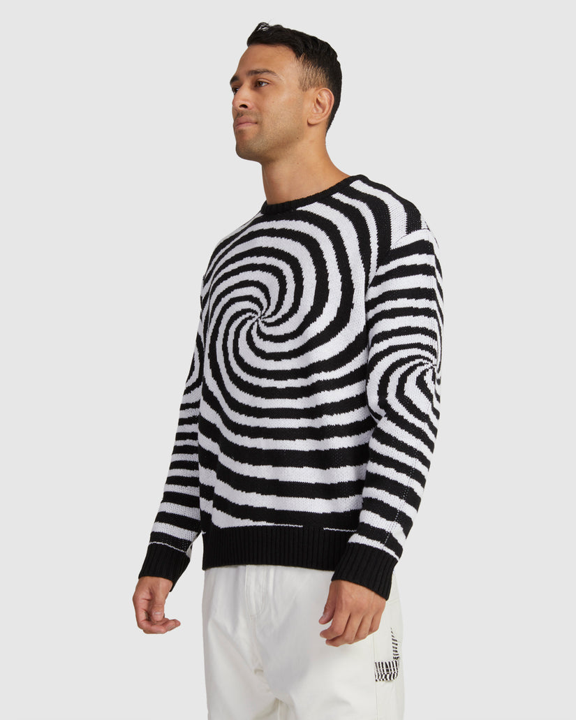 Spiral Crew Sweater