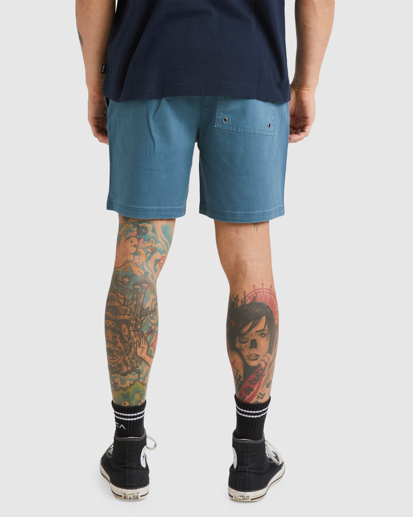 Rvca elastic boardshorts online