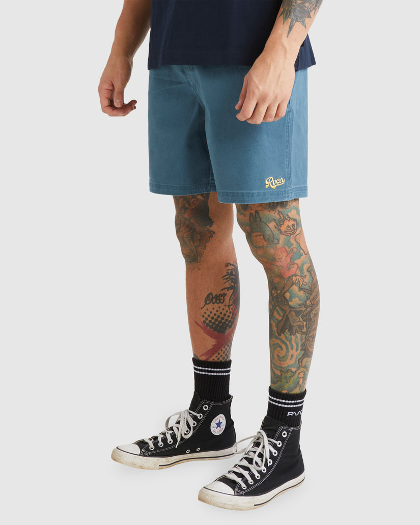 Mens Escape Elastic Stitched Walk Shorts