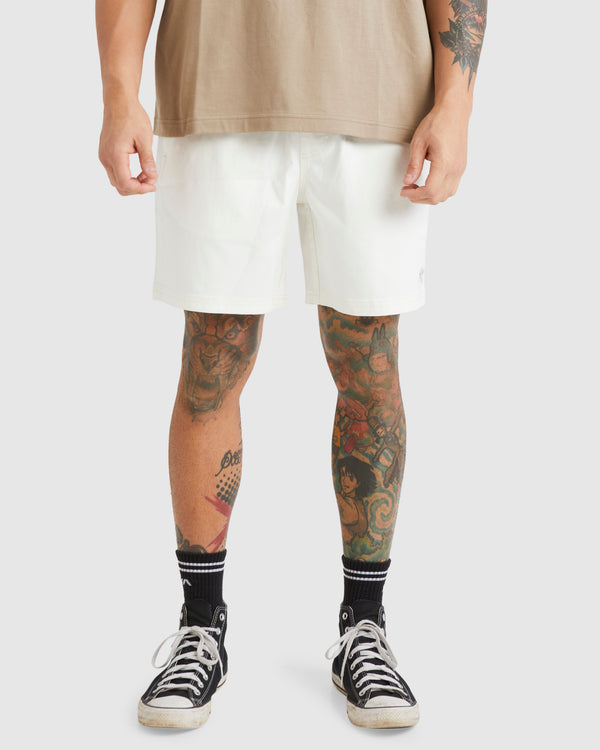 Mens Escape Elastic Stitched Walk Shorts