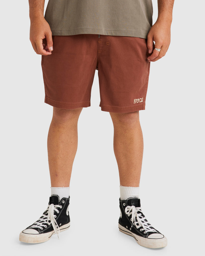 Mens Escape Elastic Exotica Walk Shorts