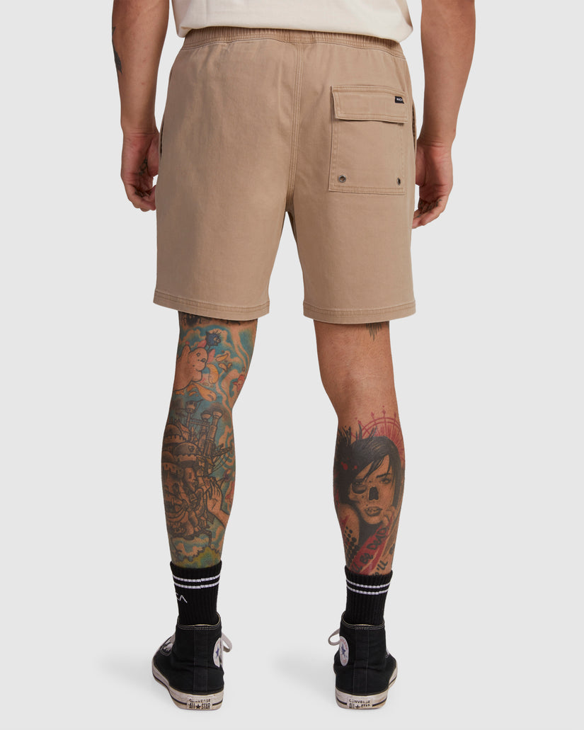 Mens Escape Elastic Exotica Walk Shorts