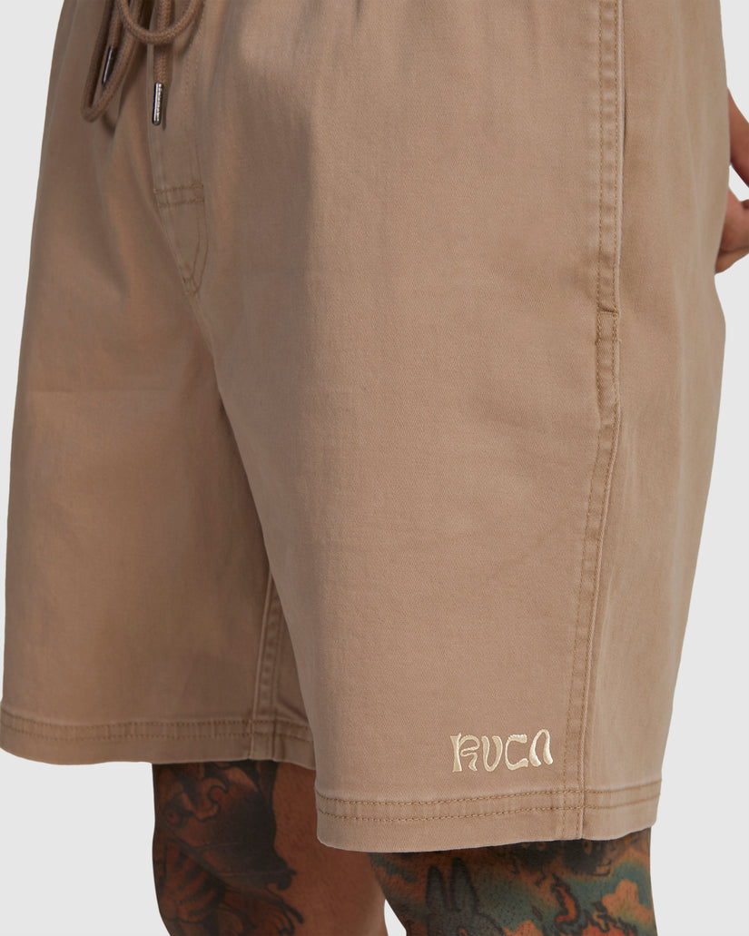 Mens Escape Elastic Exotica Walk Shorts