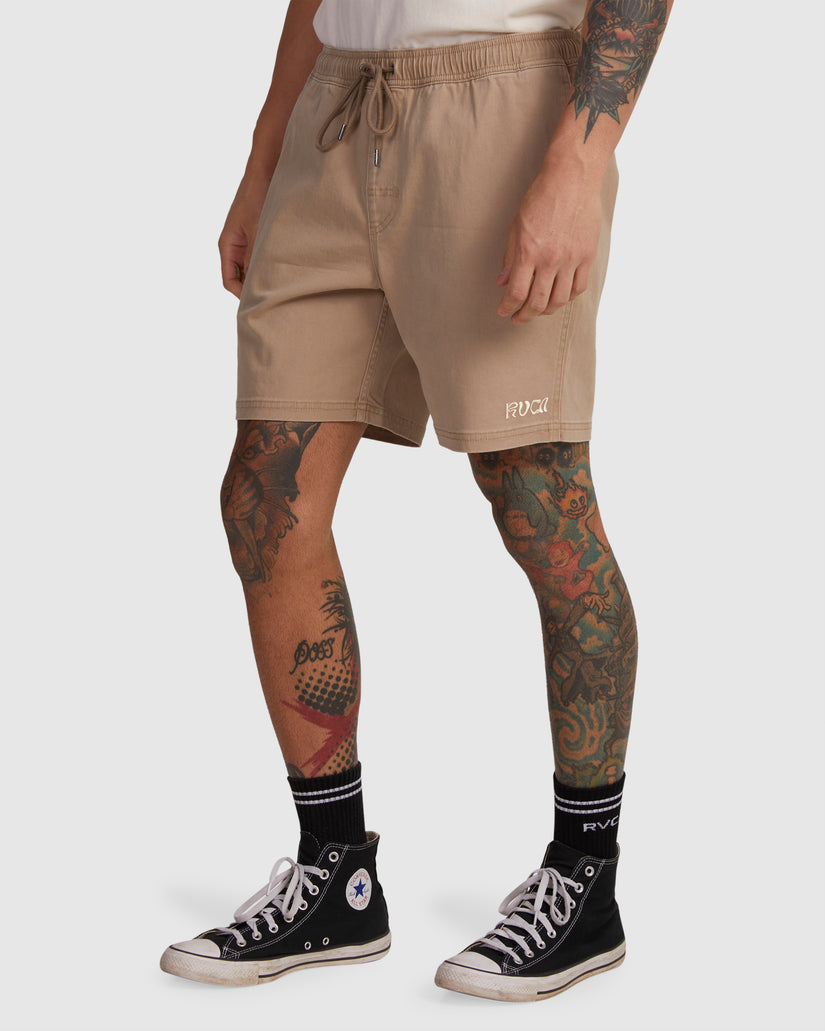 Mens Escape Elastic Exotica Walk Shorts