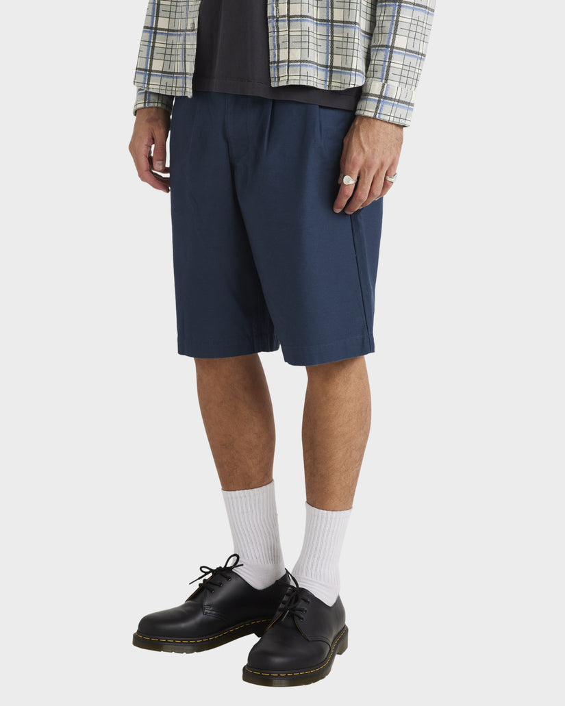 Mens Varsity Twill Walk Shorts