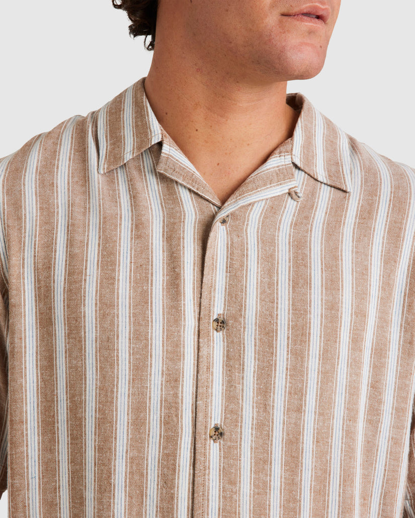 Mens Beat Stripe Vintage Shirt