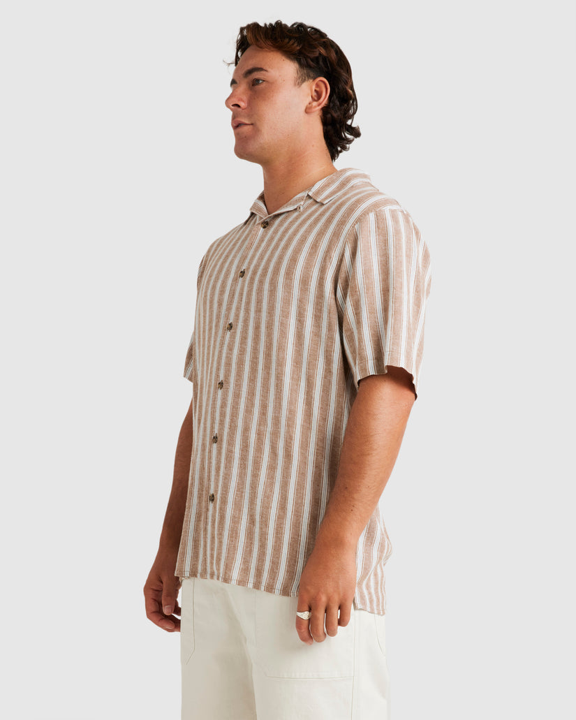 Mens Beat Stripe Vintage Shirt