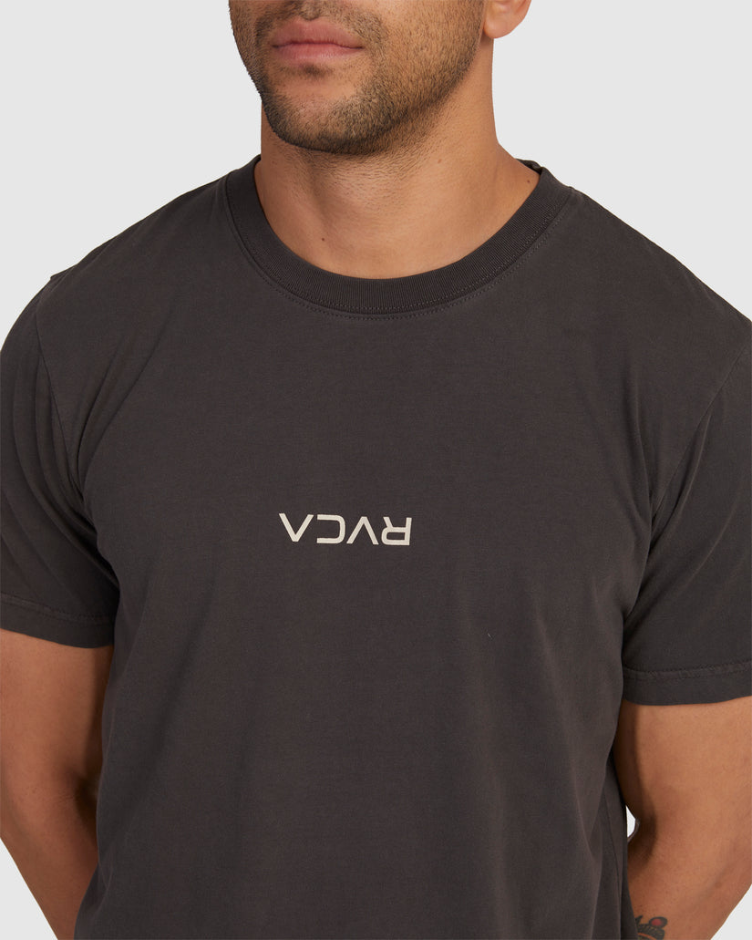 Mens RVCA Mini Flipped T-Shirt