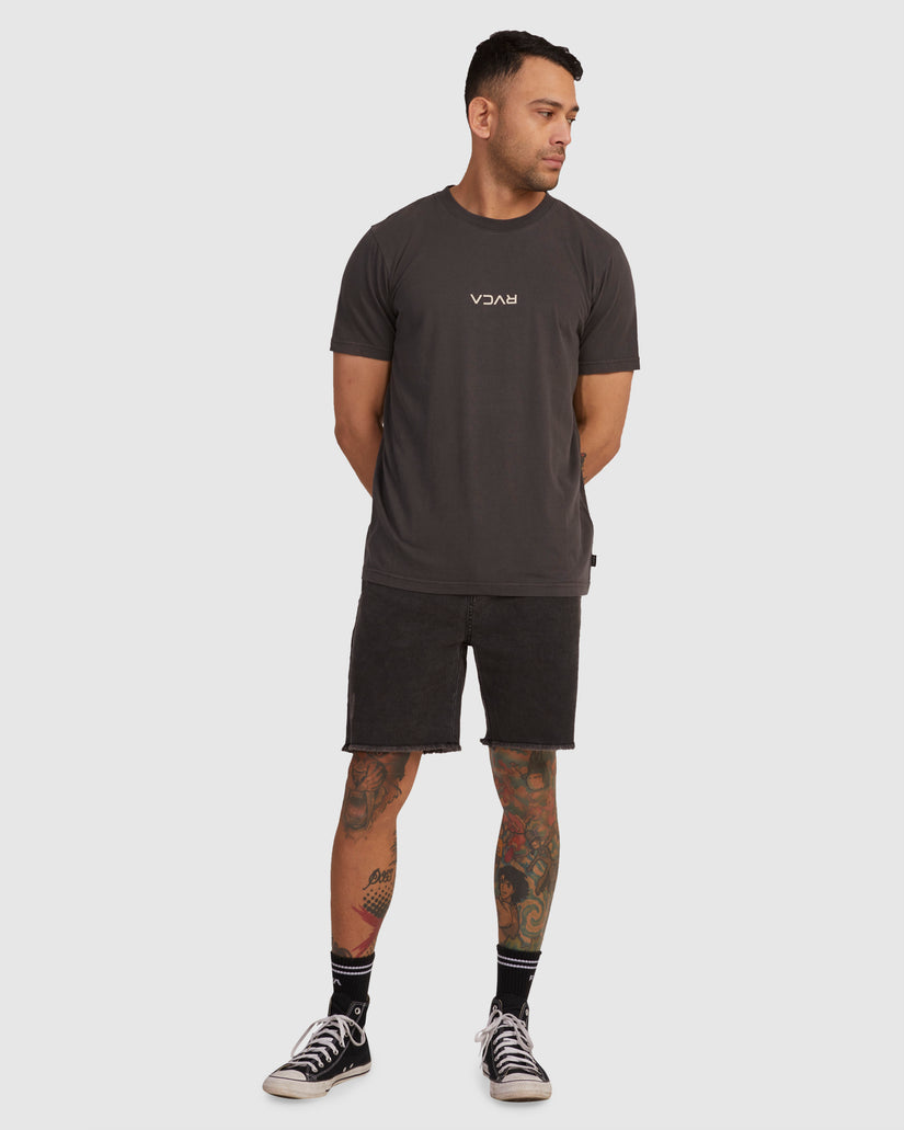 Mens RVCA Mini Flipped T-Shirt