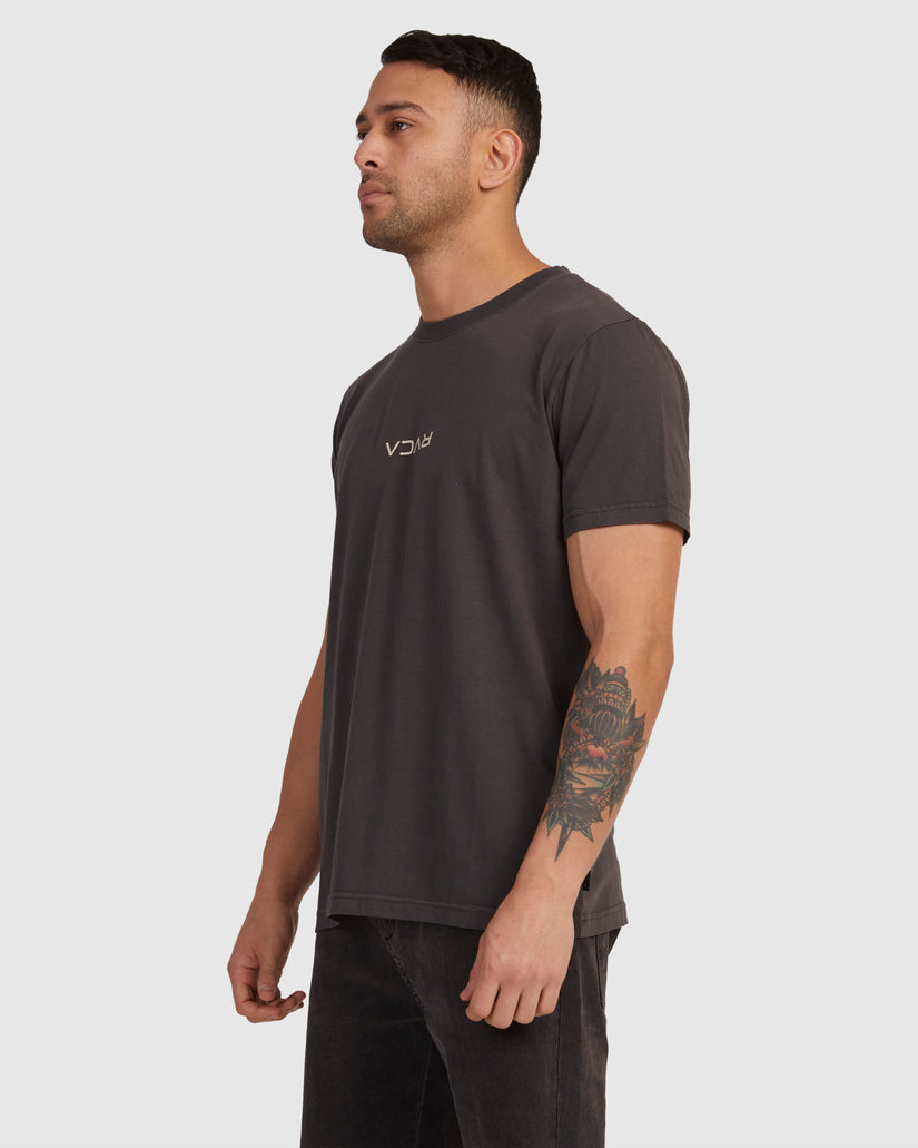 Mens RVCA Mini Flipped T-Shirt