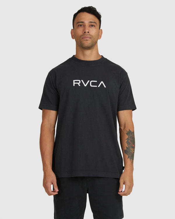 Mens Big RVCA Washed T-Shirt