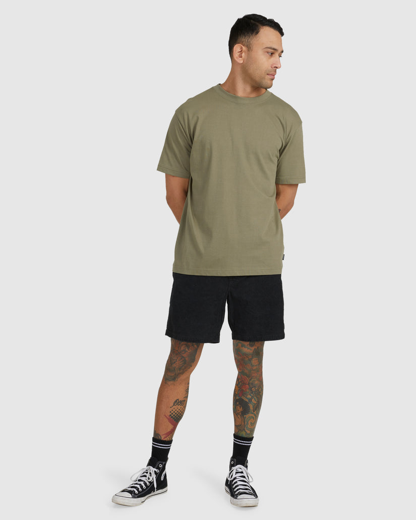 Mens RVCA Basic T-Shirt