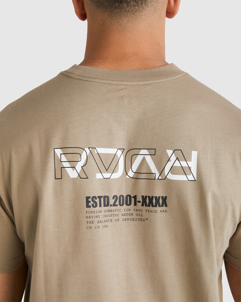 Mens RVCA Reverse T-Shirt