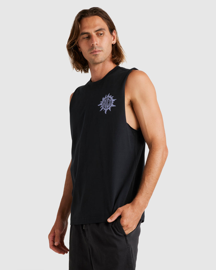 Mens Sol Stamp Muscle Tank