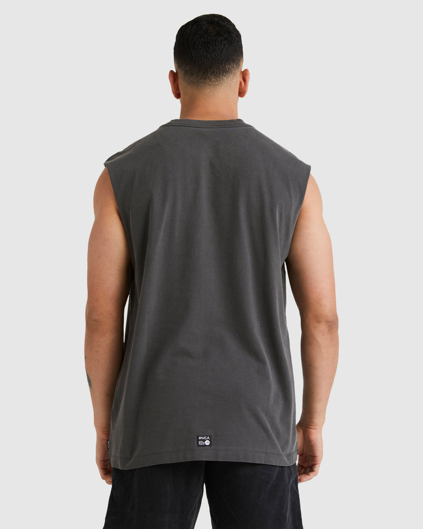 Mens Lynes RVCA Muscle Tank