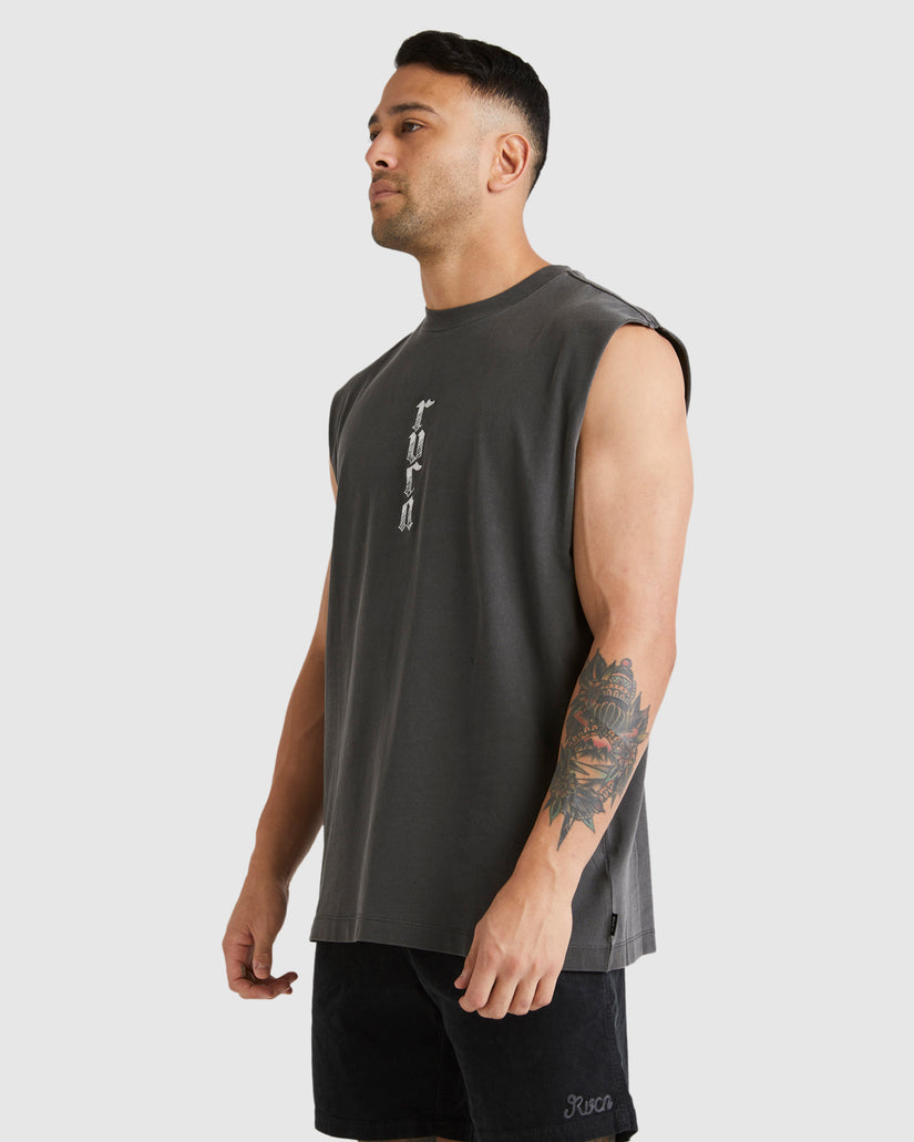 Mens Lynes RVCA Muscle Tank