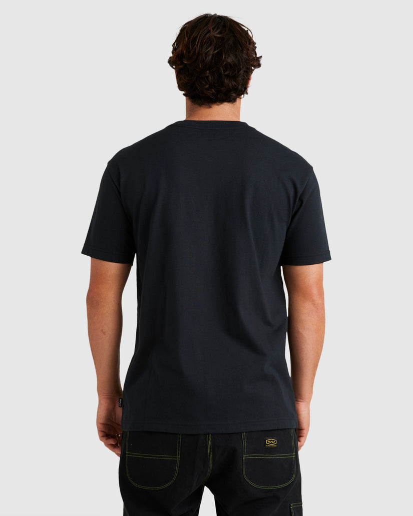 Mens RVCA Kanji T-Shirt