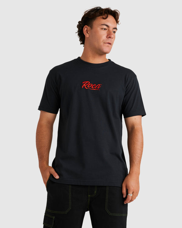 Mens RVCA Kanji T-Shirt