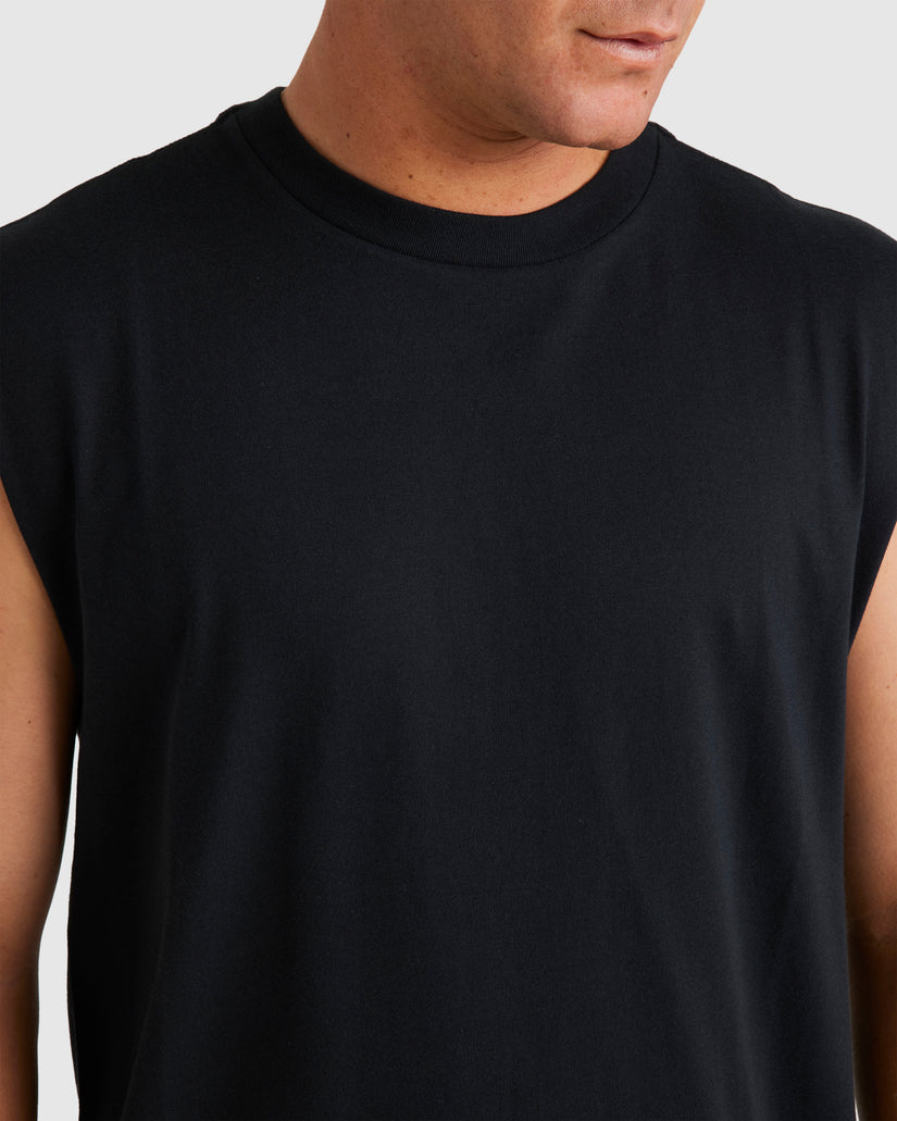 Mens RVCA Basic Muscle Tank