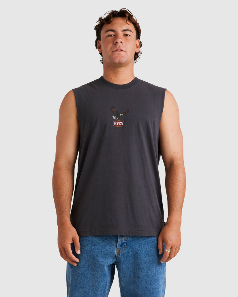 Mens Hawk Eye Muscle Tank