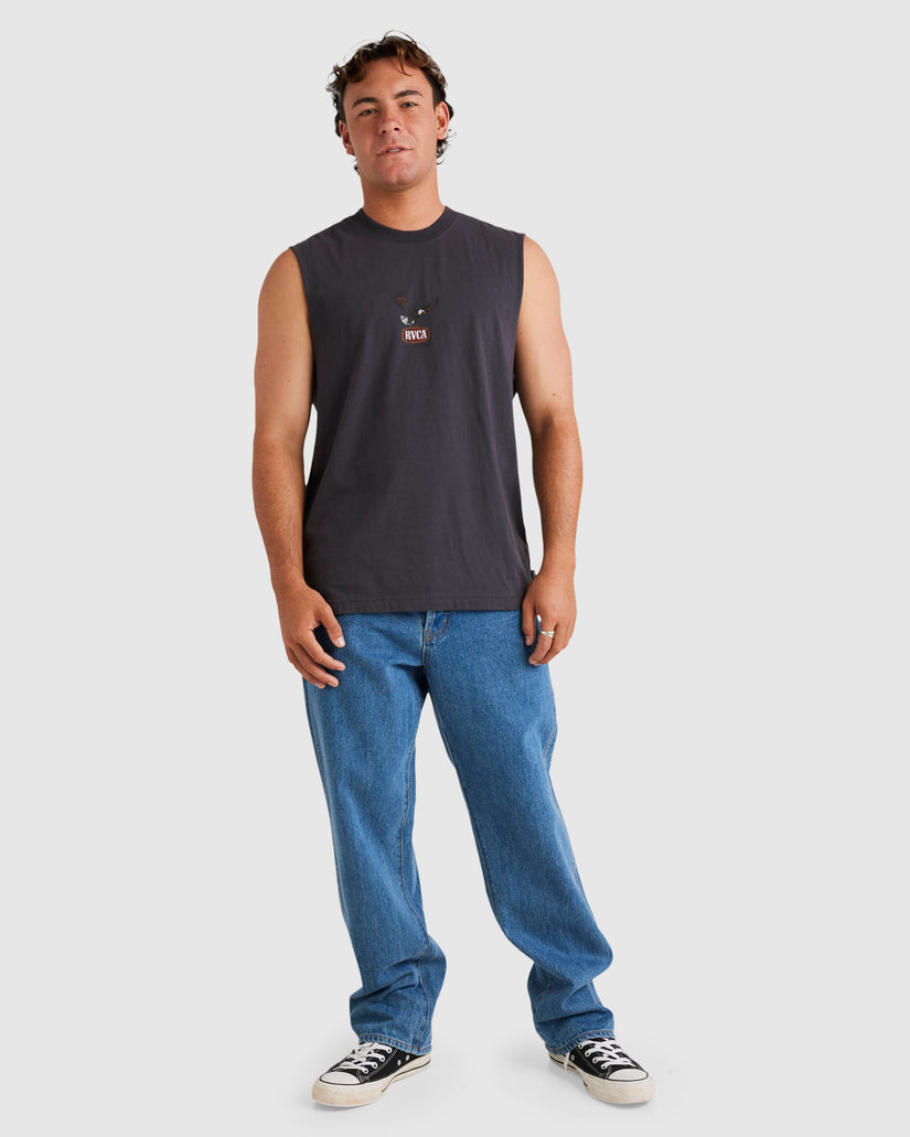 Mens Hawk Eye Muscle Tank