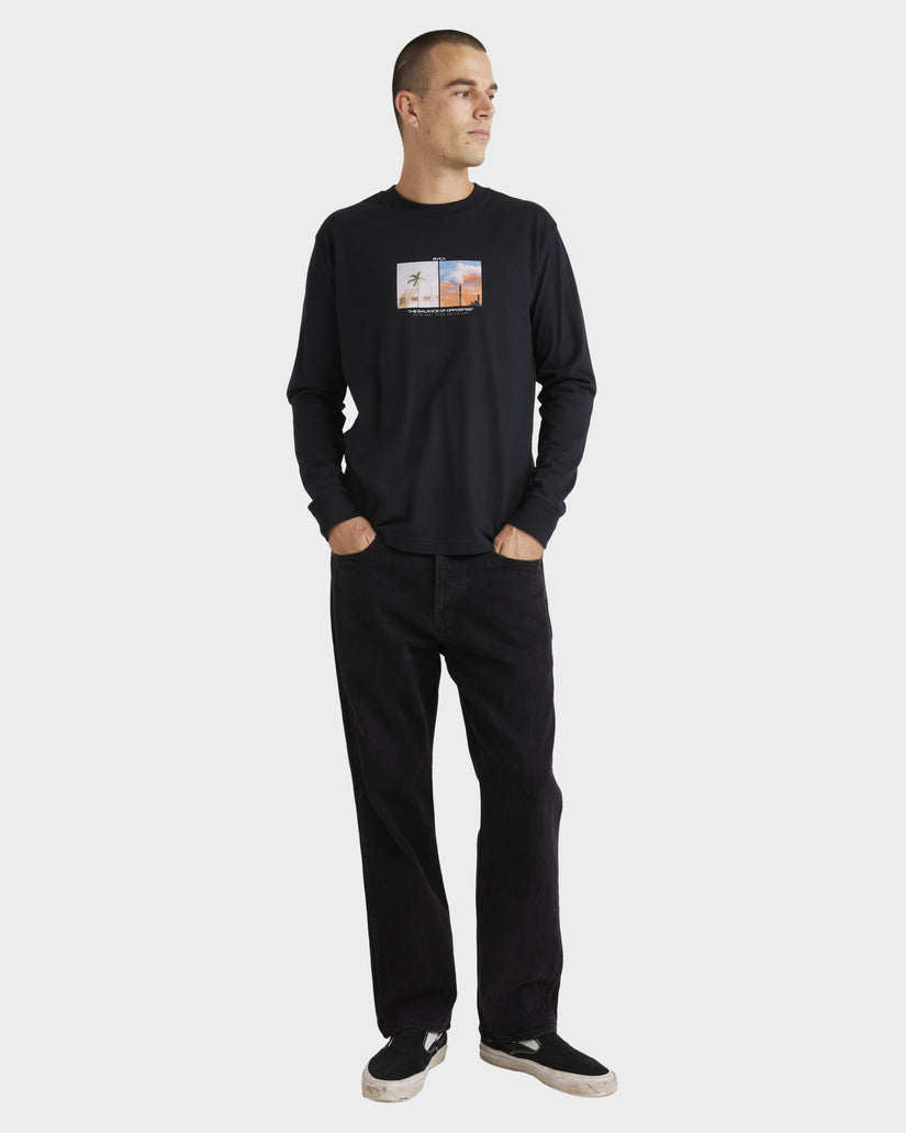 Mens Horizon Long Sleeve T-Shirt