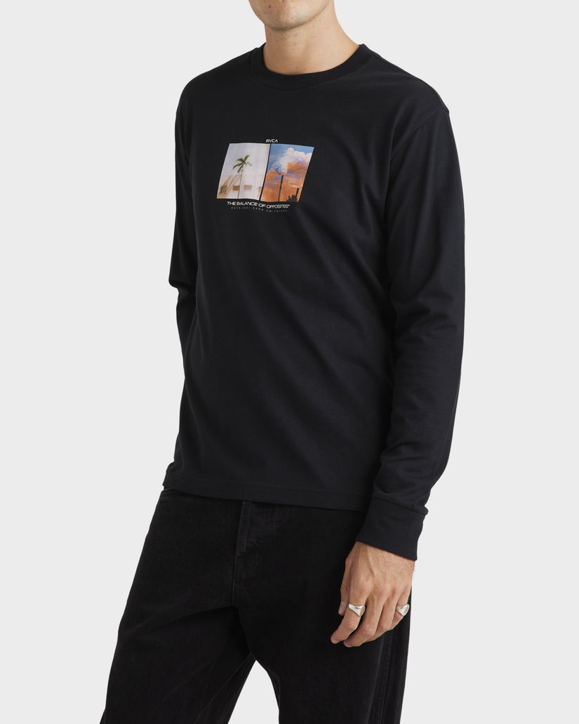 Mens Horizon Long Sleeve T-Shirt