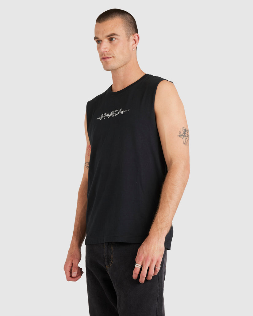 RVCA Inline Muscle Tank