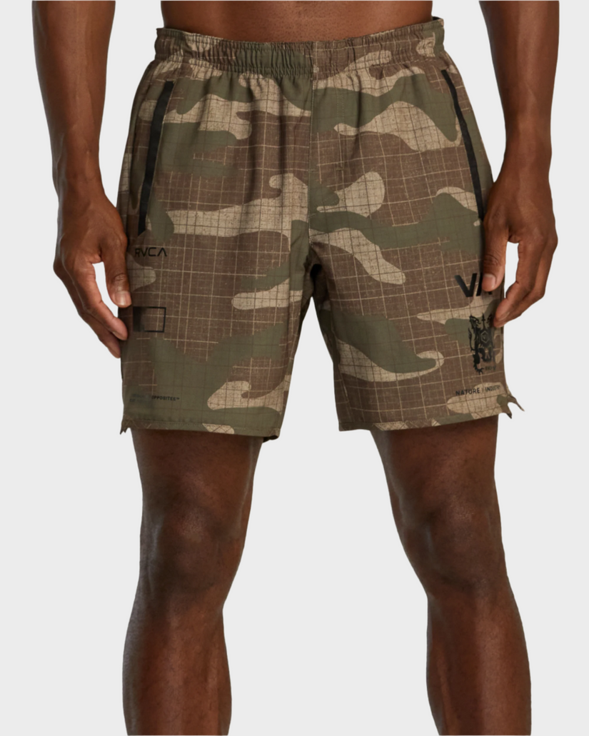 Mens Yogger Stretch 17" Walk Shorts