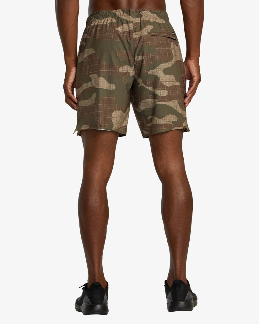 Mens Yogger Stretch 17" Walk Shorts