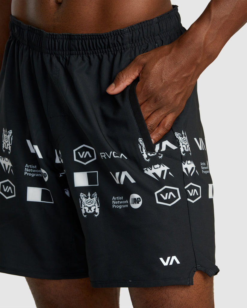 Mens Yogger Stretch 17" Walk Shorts